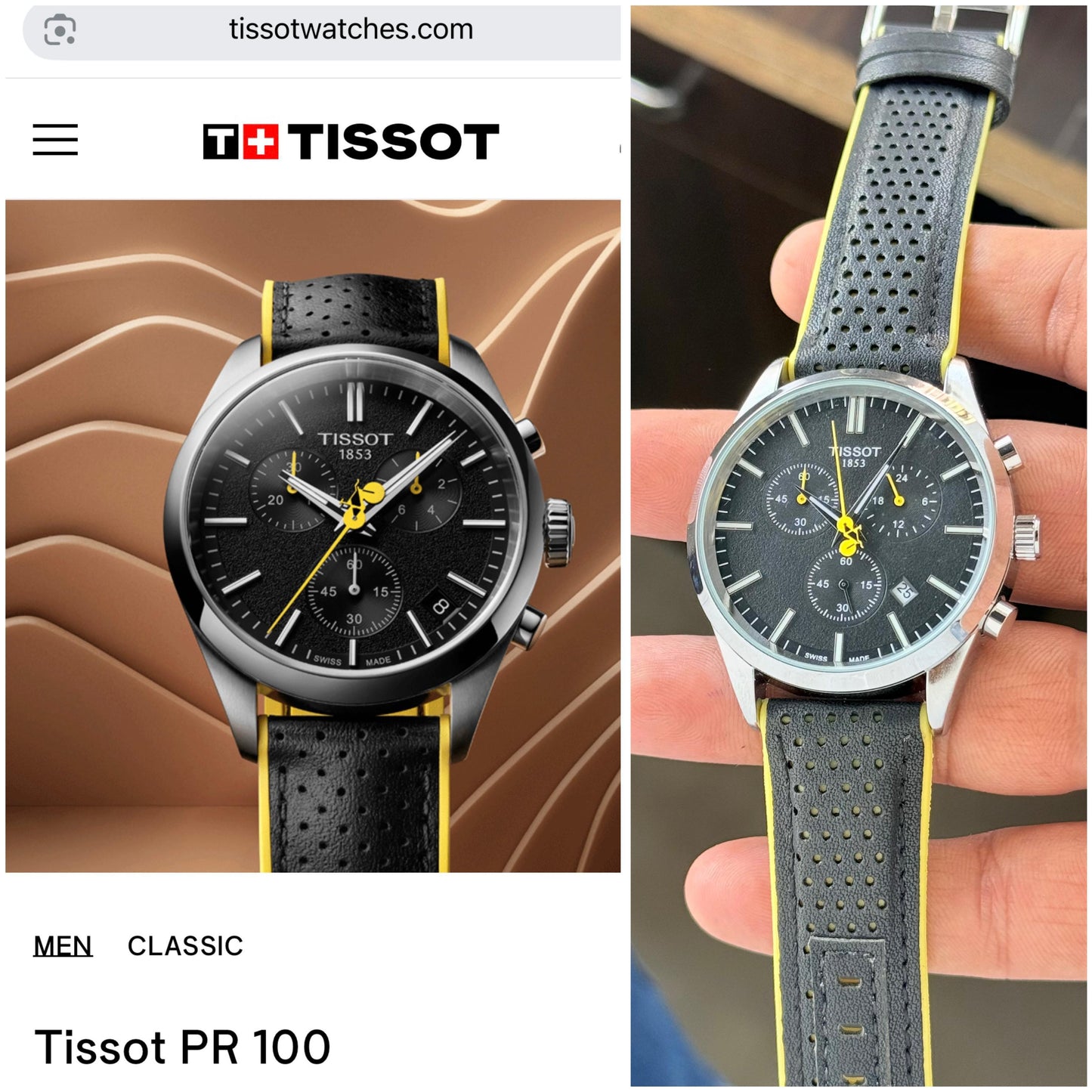 TISSOT PR 100