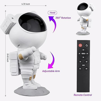 Storio Plastic Baby Toys Astronaut Galaxy Projector