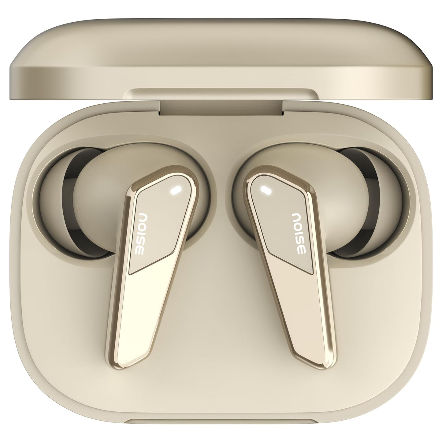 Noise Earbuds N1 Pro Truly Wireless Earbuds with Metallic Finish, ANC(Upto 30Db), 60H of Playtime, Dual Pairing, Instacharge(10 Min=200 Min), BT V5.3(Chrome Beige)