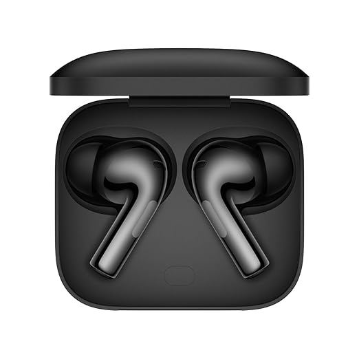 OnePlus Buds 3 in Ear TWS Bluetooth Earbuds with Upto 49dB Smart Adaptive Noise Cancellation,Hi-Res Sound Quality,Sliding Volume Control,10mins for 7Hours Fast Charging with Upto 44Hrs Playback(Gray)