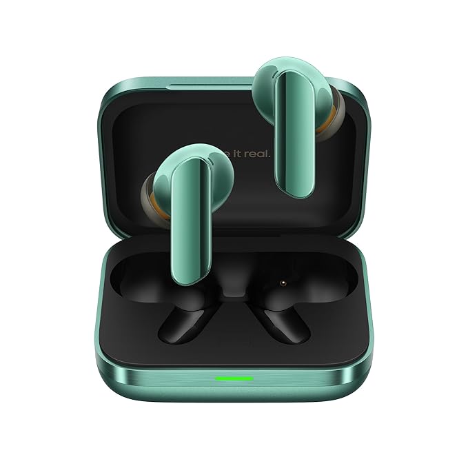 realme Buds Air 7 Pro with Ai Live Translation,11mm+6mm Dual-dac Driver,48 Hrs Playtime,53 dB ANC,LHDC,45Ms Low Latency,360° Spatial Audio,IP55 Dust & Water Resistant,BT 5.4 (Racing Green) Visit the realme Store