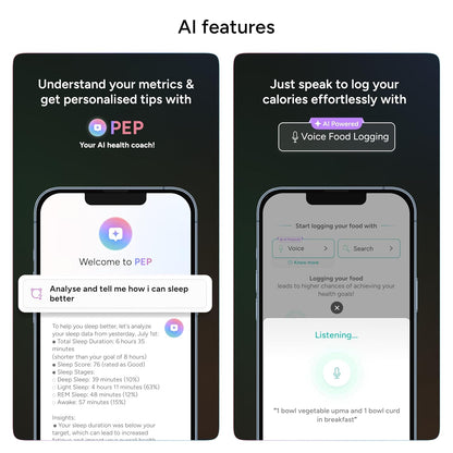 Gabit Smart Ring | Health Tracker, 7+ Day Battery | Sleep, Fitness, Nutrition, Stress | Buy Sizing Kit First | Calorie Tracking for Weight Loss | Smart Ring for Men & Women | Titanium, Matte Silver 6