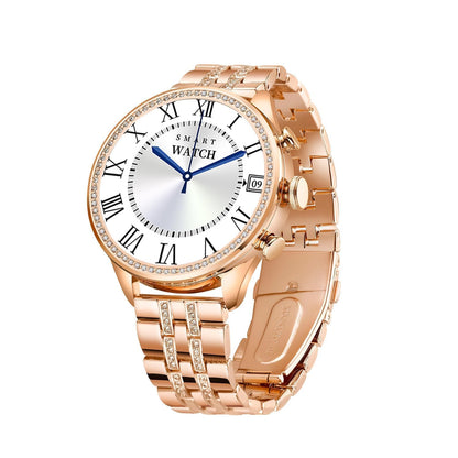 THE ICTEC Gen 9 Diamond Strap HD Display 2 Straps BT Calling Smartwatch for Mens and Womens with ON/Off Logo