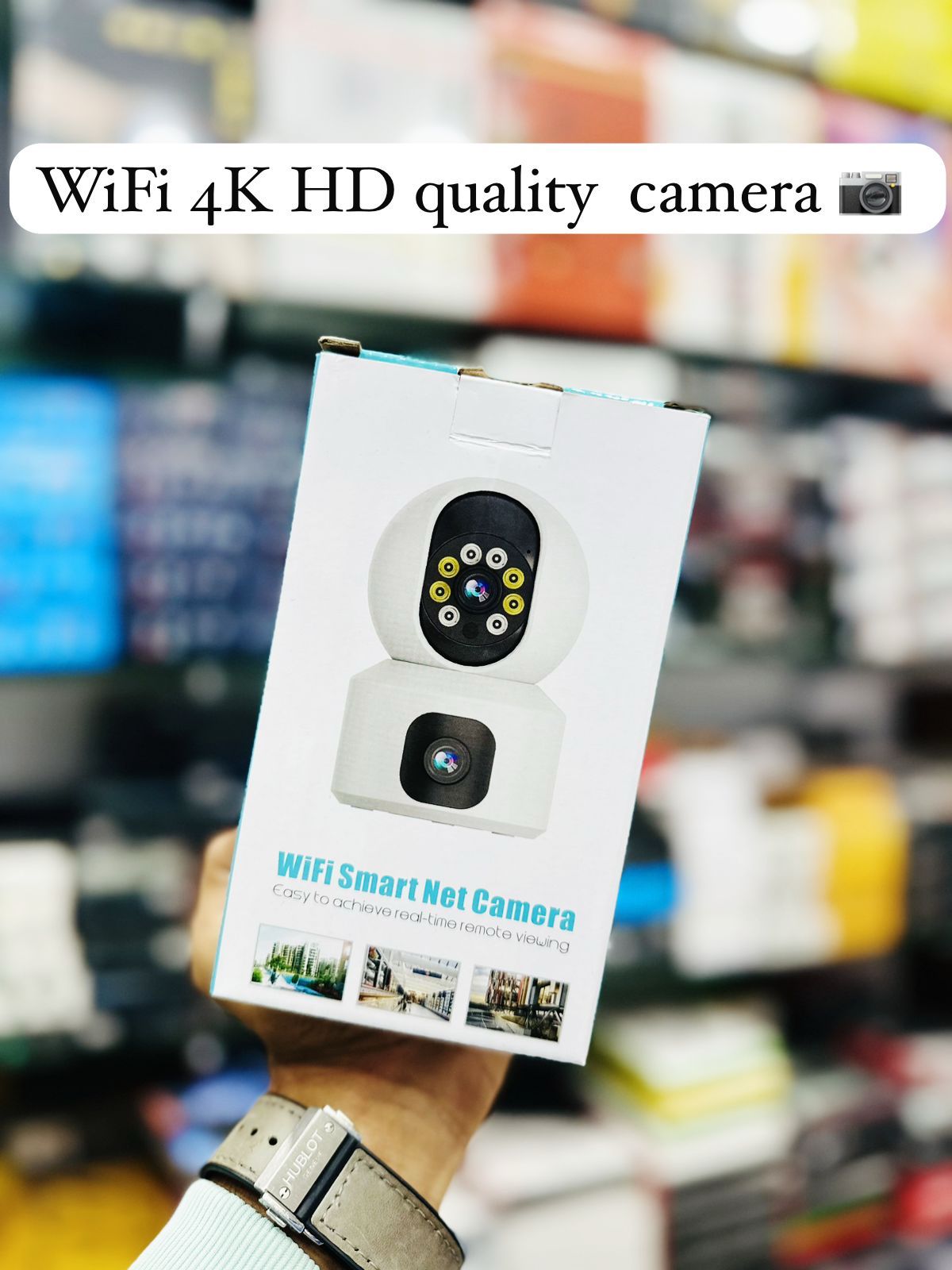 wi fi 4k camera ai