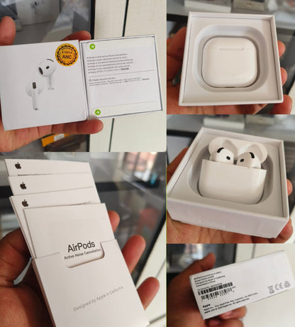 Apple AirPods 4 with Active Noise Cancellation | Charging Case (USB-C) with speaker